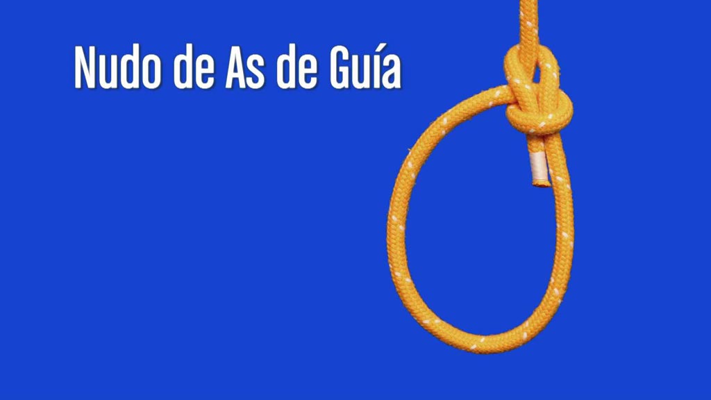 Nudos Marineros, como hacer el nudo as de guia, nudos de escalada.