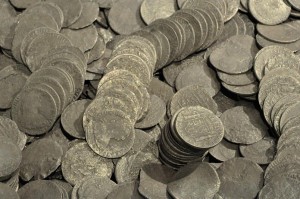 Monedas de plata de ocho reales
