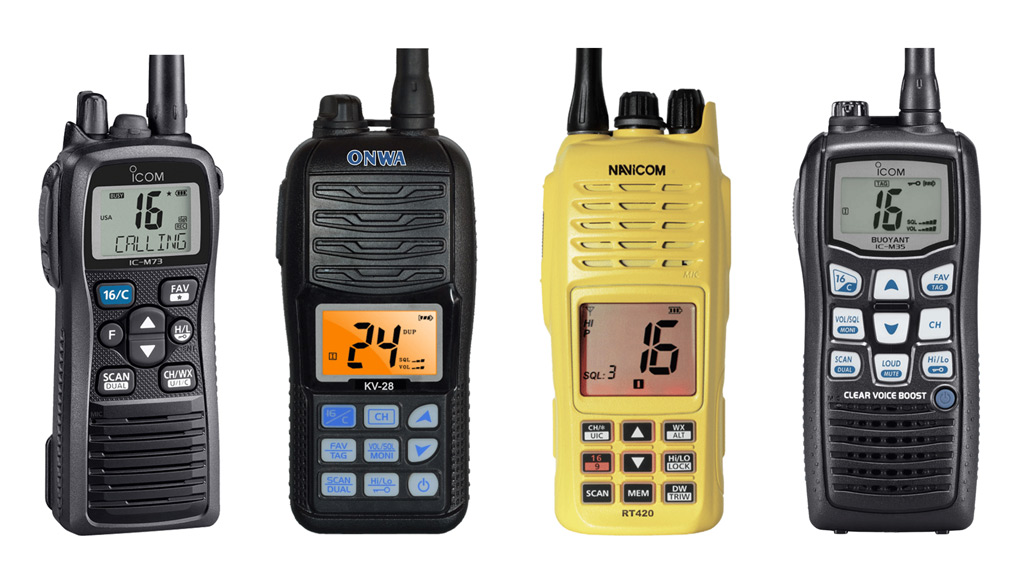 Mejores VHF portátiles marinos